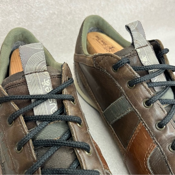 Cushe Leather Vinyl 45 Sneakers-Brown-Mens 11-Classic-Casual-Streetwear-Business - Picture 10 of 13